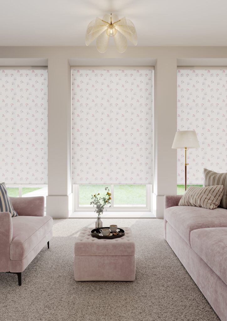 akita rise with 70mm white fascia profile Jaynes Blinds Rotherham showroom quality window treatments